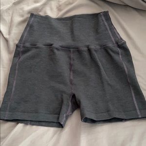 Alphalete Sea Pebble Seamless Shorts